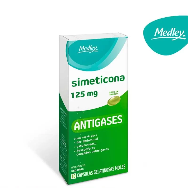 Simeticona 125mg 10 cápsulas Genérico