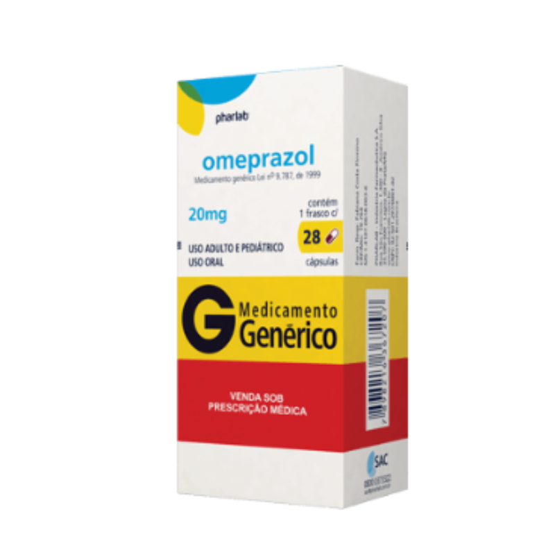 Omeprazol 20mg Genérico Pharlab